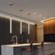 thumbnail image 5 of Lámparas colgantes de cristal K9 de lujo para dormitorio, modernas y regulables, para pasillo, sala de estar, candelabro de techo con brillo dorado, luz LED para decoración del hogar, 5 of 5