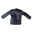 thumbnail image 4 of Camisas de manga larga a escala 1/12 para muñeca delgada, top básico informal, disfraz para muñeca de 6 pulgadas gris, 4 of 9