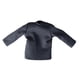 thumbnail image 4 of Camisa de manga larga para disfraz de muñeca en miniatura, camiseta básica informal para muñeca, escala 1/12 gris, 4 of 9