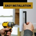 thumbnail image 2 of Mega Handles / Cabinet Pulls 5.5 Inch / Stainless Steel Cabinet Handle Pulls / Matte Black / 1 pack, 2 of 6