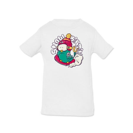 

Bird On Snowboard T-Shirt Infant -Image by Shutterstock 24 Months