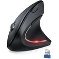 thumbnail image 1 of Souris Verticale Sans Fil Ergonomique 4800 DPI avec 5 Réglages DPI Ajustables et 6 Boutons, 1 of 10