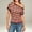 RD1, variant on Womens Off the Shoulder Tops Short Sleeve Striped Shirt Slim Fit Hollow Out Crop Tops Summer Y2K Crochet Top Summer Going Out T Shirts(RD2,L)
