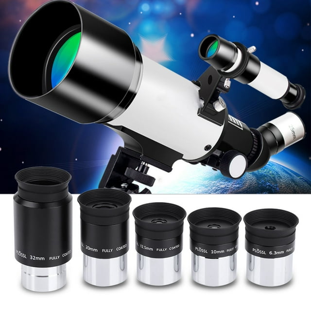 Plossl Eyepiece Plossl Eyepiece Set Barlow Lens 2X Telescope Barlow
