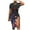Black womens 4th of July Dresses, variant on Wycnly Womens 4th of July Dresses Slit Drawstring Bodycon Independence Day Patriotic Midi Dresses Casual Star Print Crewneck Short Sleeve Knee-Length Summer Dress Wine m