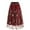 Red, variant on Women Fashion Embroidery SKirt Pocket Elastic Waist Loose Short A Shaped Skirt Mini Skirt plus Size Silk Skirts Extra Long Twin Bed Skirt Patchwork Skirt Wrap Skirt Maternity Skirt Sparkly Skirt And