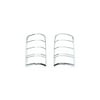 Putco Tail Light Covers, Chrome Fits select: 2007-2011 DODGE NITRO