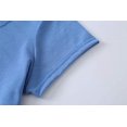 thumbnail image 4 of Ensembles de Pyjama Capri pour Femmes Grande Taille Vêtements de Nuit 2 Pcs Ensemble de Sommeil pour Dames, Bleu, 4 of 5