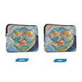 thumbnail image 7 of FORMRS 13"-13.3" Laptop Sleeve Protective Case Soft Carrying Quilted Computer Bag Cover, Art Goldfish, 7 of 7