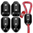 thumbnail image 2 of 4 Pcs 5/8 Inch Rope Clamps Large Reusable Rope Clamp Black Plastic Rope Connector Clamp Suitable fo, 2 of 5