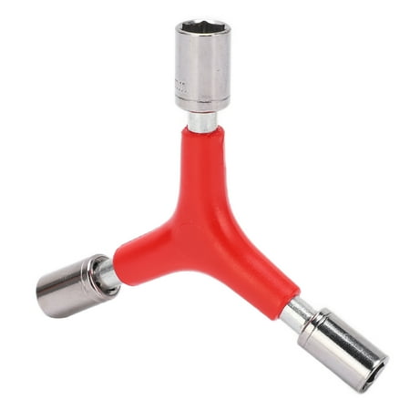 

Sleeve Hexagonal Spanner Y Shape Sleeve Hexagonal Wrench Mini Size Durable Manganese Steel Triangular For Repairment For Outdoor Cycling