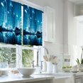 thumbnail image 2 of LALILO Kitchen Curtains and Valances Set of 3 36" Night Window Treatment Tiers for Window Decor, 2 of 5