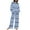 Dark Blue, variant on ibuvkizy Striped Sweatsuits Women 2 Piece Outfit,Summer Women's Casual Shoulder Sleeved Long Sleeved Round Neck Top/Loose Straight Tube with Pocket Long Pants Set Dark Blue,S