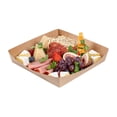 thumbnail image 2 of Cater Tek Kraft Paper Insert - Fits Square Catering Box - 9 3/4" x 9 3/4'' x 1 1/2'' - 100 count box, 2 of 11