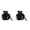Black, variant on CEORPER 2 Pcs Traditional Flamenco Castanets Wood Percussion Orff Music Instrument