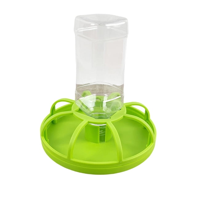 Reptile Water Feeder, Removable Automatic Refilling Reptile Water Dispenser, Round Dish Turtle Food and Water Bowl Feeders Waterer for Lizard, Tortoise