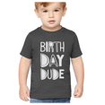 thumbnail image 1 of Tstars Boys Birthday Dude Graphic Tee Toddler Kids T Shirt, 1 of 6