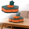 thumbnail image 1 of BotaniNest Rotating Snack Platter With Lid Perfect Dip And Serving Tray For Parties Picnics And Travel, 1 of 5