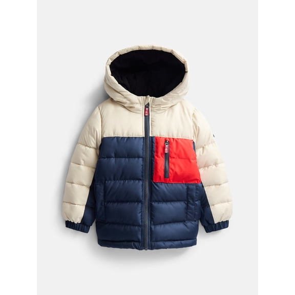 London Fog Boys Hooded Puffer Coat, Sizes 4-16