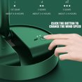 thumbnail image 3 of Portable Oscillating Standing Fan with Remote Controller, Foldable Desk Fan, Rechargeable Quiet USB Mini Folded Floor Fan, Pedestal Fans for Personal Bedroom Office Fishing Camping Travel, 3 of 5