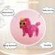 thumbnail image 4 of Puntoco Peluche eléctrico interactivo con forma de cachorro y gafas de sol y sombrero que estimula el sonido del movimiento de la cola al caminar, una experiencia sensorial emocionante para niños, 4 of 5