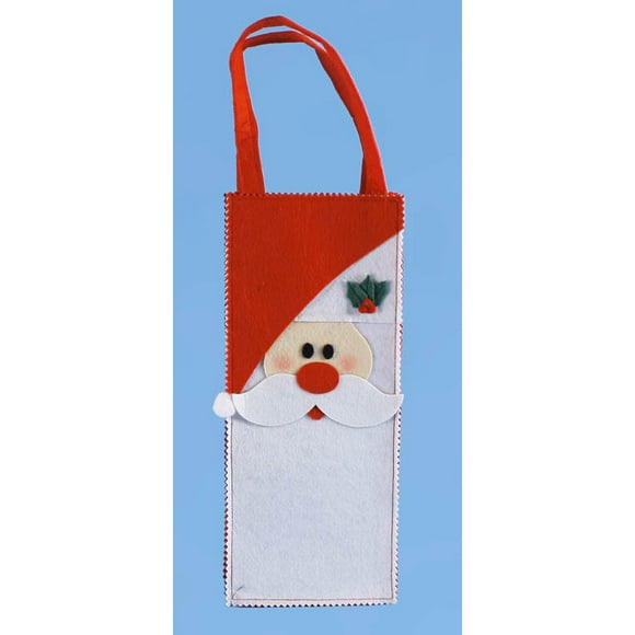 Don Mechanic Santa Claus Pouch with Christmas Place Mats - 13.5" - Set of 4