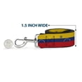 thumbnail image 6 of Buckle-Down Pet Leash, Dog Leash, Venezuela Flag Continuous Repeat, 4 Feet Long 1.0 Inch Wide, 6 of 6