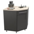 thumbnail image 4 of Inval Kratos Armoire de Rangement d'Angle pour Garage en Gris Foncé et Érable, 4 of 10