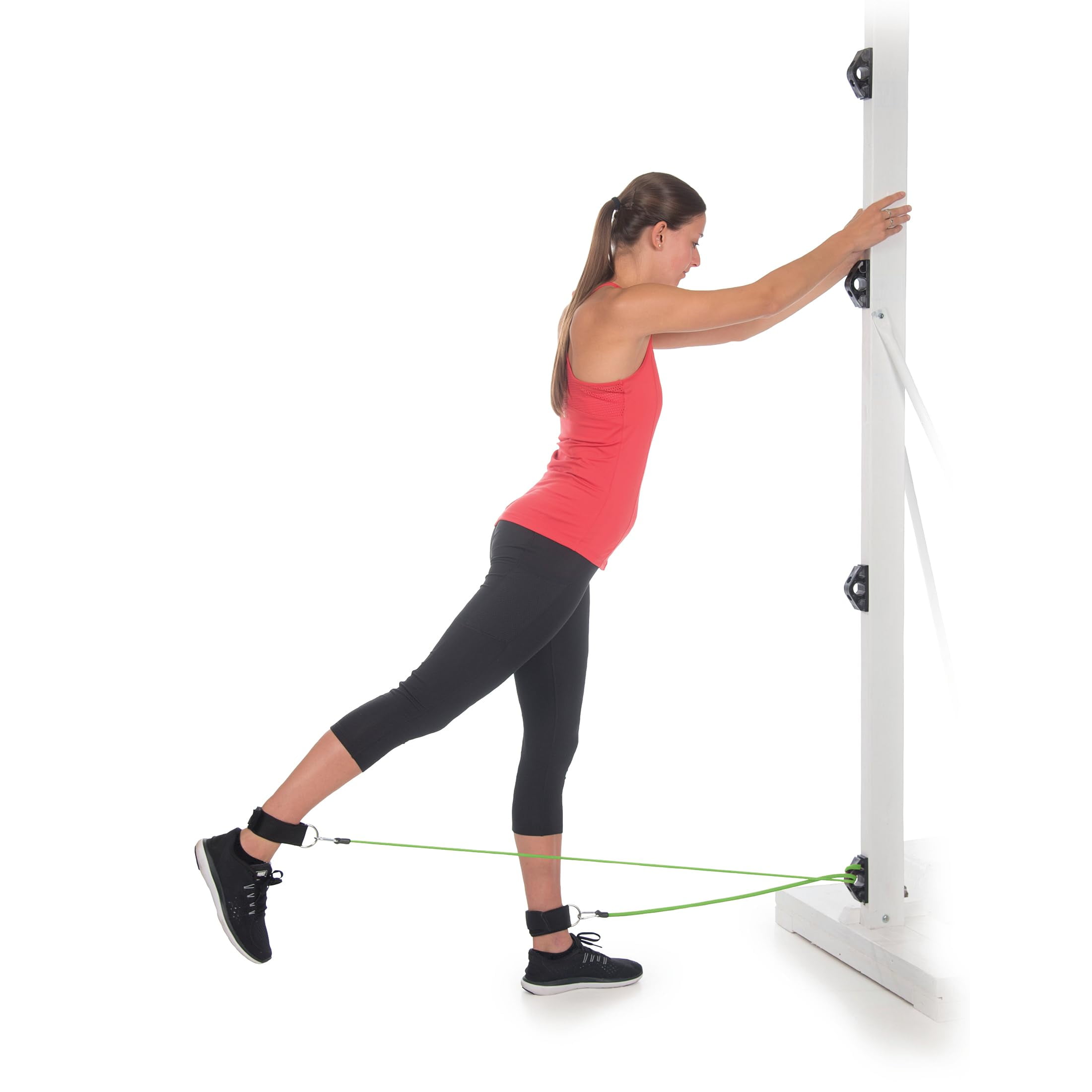 OPTP Resistance Band Wall Anchor Set by Bob and Brad: Wall Mounted Anchors for At Home Resistance Training, Home Gym Workouts, Strength Training, Fitness, and Physical Therapy Exercise - USA Made