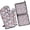 Red White Blue, variant on Red White Blue Baseballs and Stars Pattern Kitchen Oven Mitt and Pot Holder Sets 2 Pcs for Baking, Cooking and Grilling, Heat Resistant Up To 392 °F