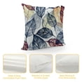 thumbnail image 4 of SHANXI and Throw Pillow Covers Cases Palm Leaves Decorative Sofa Cushion Cover Removable Home Decor Pillows case 22x22in, 4 of 5