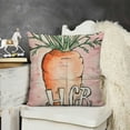 thumbnail image 2 of SHANXI Pillow Covers , Decorations Holiday Farmhouse Spring Pillow Case for Home Sofa Couch Decor (Pink) 12x12in, 2 of 5