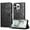 Black, variant on Allytechgroup Slim Case for iPhone 17 Pro with Credit Card Slot, PU Leather RFID Blocking Flip Wallet Phone Case Stand Shockproof Protective Back Cover for iPhone 17 Pro, Darkpurple