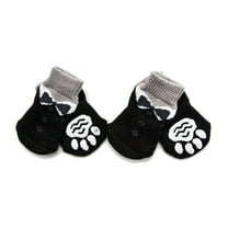 kladzum Dog Shoes for Small Dogs, Pet Indoor Anti-Slip Socks Dogs Cats Paw Protection Traction Gel, Outdoor Dog Boots