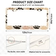 thumbnail image 3 of Coolnut Colorful Dog Paws License Plate Frame 2 Holes Rustproof Aluminium License Plate Holders,2 PCS Car Licence Plate Covers with Bolts Washer Caps Universal Car Accessories Home Decor, 3 of 7