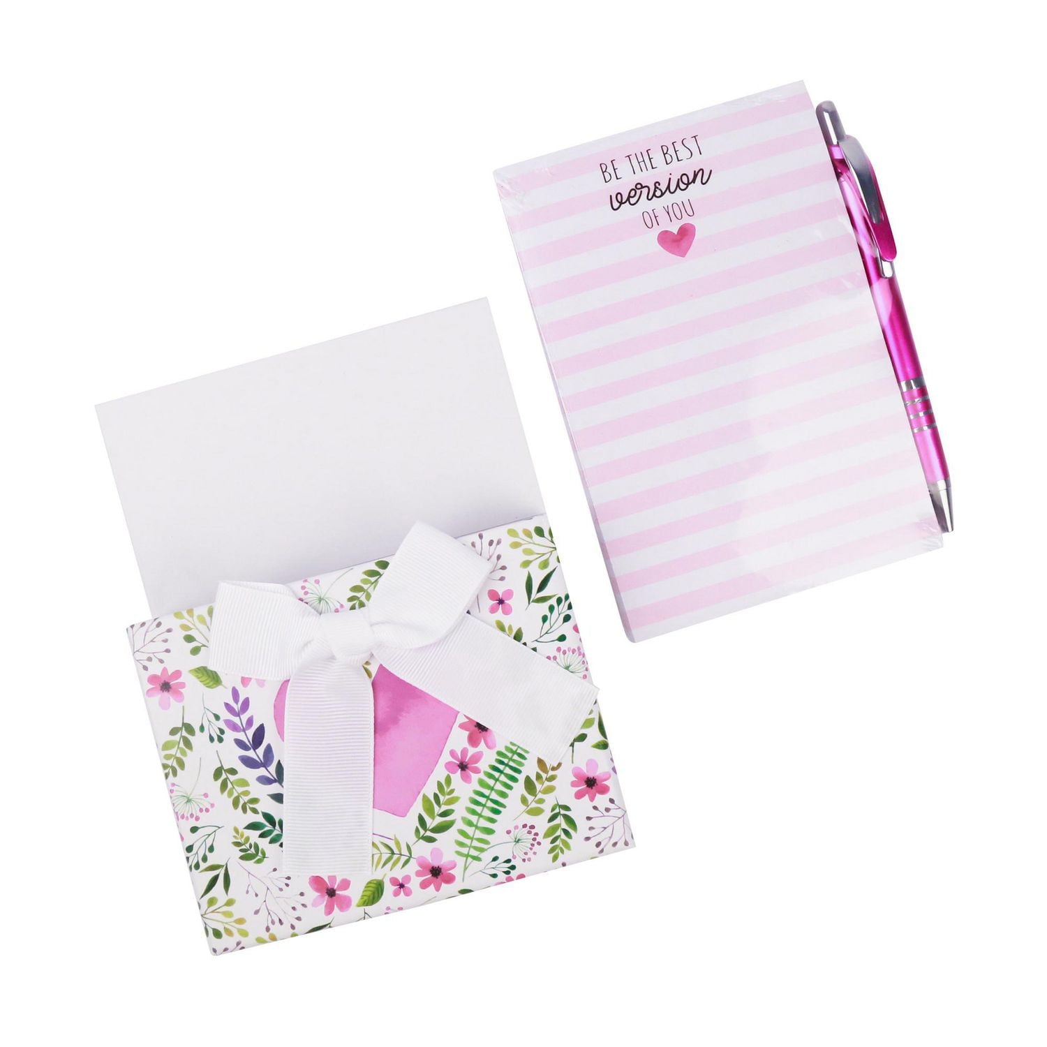 Way To Celebrate HEART NOTEPAD SET VALENTINE DECOR