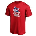 thumbnail image 2 of Men's Red St. Louis Cardinals Banner Wave T-Shirt, 2 of 3