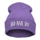 thumbnail image 1 of Sonducket Moda Skullies Mujer Bad Hair Day Sombreros Invierno Unisex Casual Hombre Cap Boy Hip Hop Bordado Otoño Sombrero de punto Mujer Type6 NO6, 1 of 6