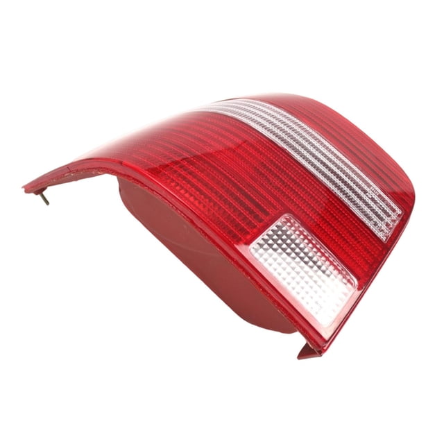 DYNWAVECA Rear Light Lens Cover, Rear Lamp Lens for Golf MK4 Hatchback, Red and Clear, Easy Installation, High Performance, Replacement Left