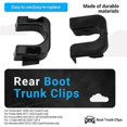thumbnail image 4 of Rear Boot Trunk Load Cover Parcel Shelf Clips Bracket Mount for, 4 of 5