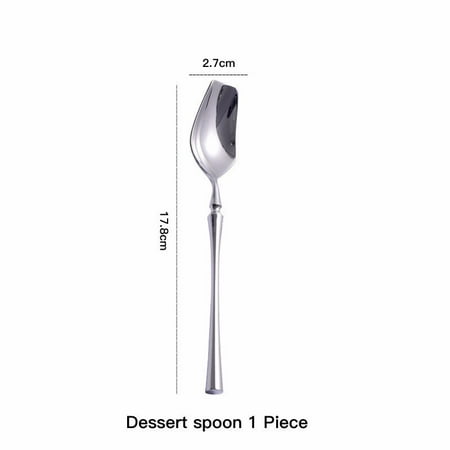 

Stainless Steel Tableware Set 1Pc Mirror Knife Spoon Fork Chopstick Set Cutlery Silverware Set Dinnerware Kitchen Dinner Set