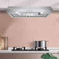 thumbnail image 5 of Stainless Steel Range Hood 30 inch Under Cabinet Range Hood 500 CFM with 3 Way Venting Vent Hood, 5 of 9