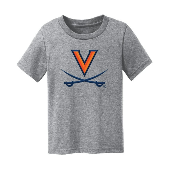 Infant Chad & Jake  Heather Gray Virginia Cavaliers Logo T-Shirt
