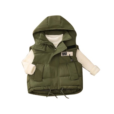 Girls Puffer Vest Kids Boys Winter Vest Cute Jackets Sleeveless Lightweight Puffer Jacket Outerwear Vests for Girls 7-8 Years