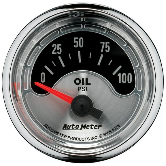 AUTO METER 1226 2-1/16IN OIL PRESS, 0-100 PSI, SSE, AM MUSCLE