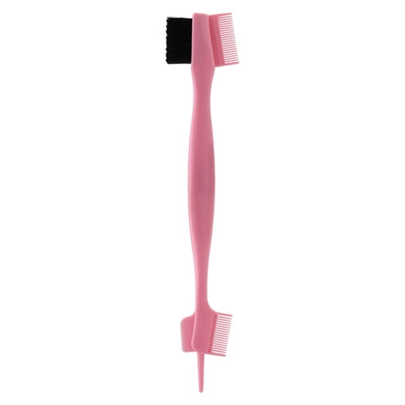 Double-sided Edge Control Hair Comb Beautician Facial Care Five-purpose Makeup Brush Household Eyebrow Comb Makeup Tool