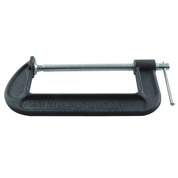 K-Tool 70186 6" Adjustable Iron C-Clamp