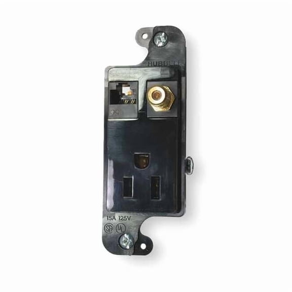 Jload Mm Outlet 15A Tr Black