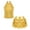 Gold, variant on Two Pieces Girls Dance Glitter Halter Tank Top with Tutu Skirt Set for Hip Hop Latin Red 6