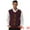 Red, variant on Unique Bargains Men's Argyle V Neck Slim Fit Sleeveless Knit Pullover Sweater Vests M Navy